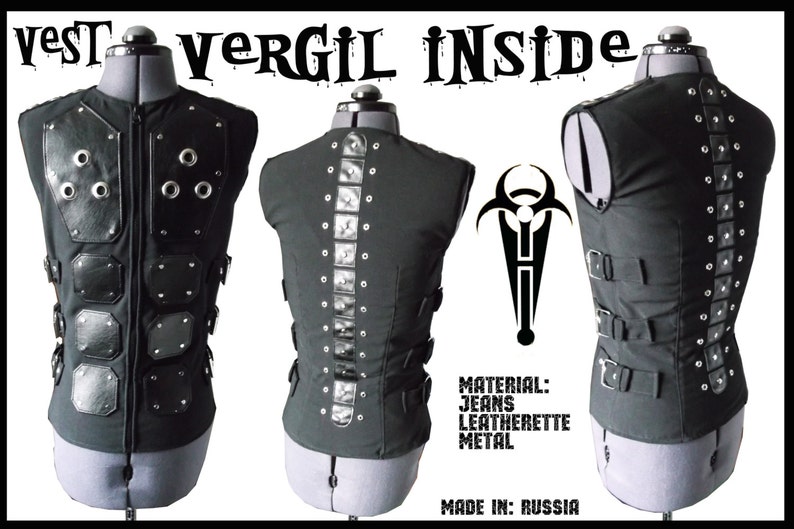 Cyber Goth Vest
