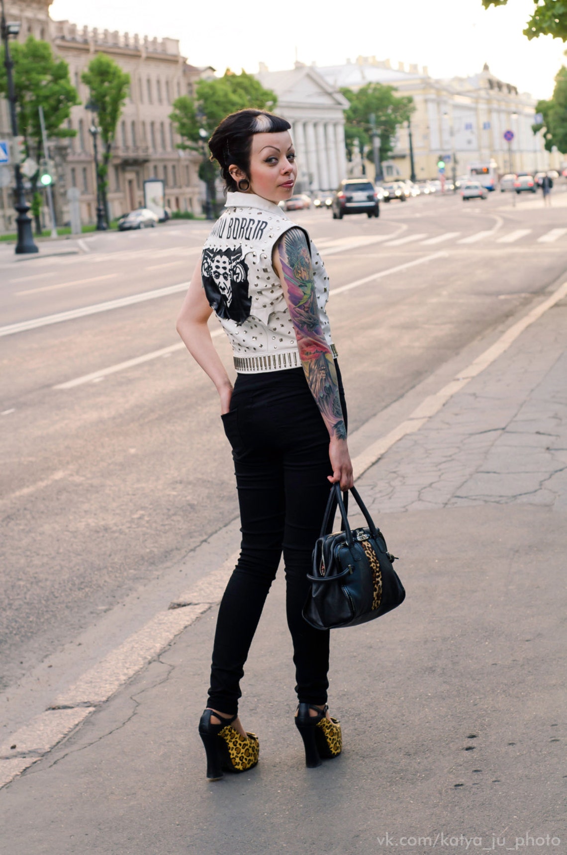 Genuine Leather Vest Etsy