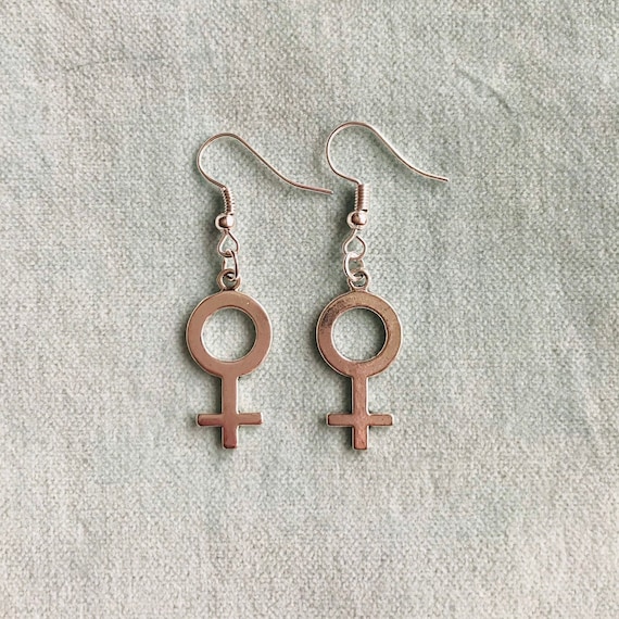 Pendientes Feministas Venus Pendientes - Etsy