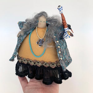 Talaat With Tehmeh Coat Handmade Doll