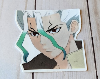 Naklejki anime wodoodporne naklejki anime manga naklejki na prezent winylowe żywe kolory zmywarka odporna na blaknięcie naklejka 3 cale