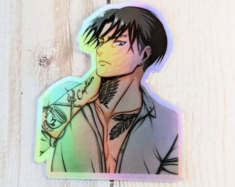 Sticker HOLO Holographic 3 inch vinyl waterproof and UV resistant Dishwasher Safe