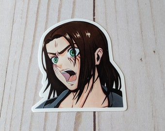 Scream Waterproof Vinyl Sticker Anime Manga Dishwasher safe