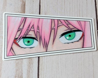 Anime Sticker Waterproof Anime Manga Stickers Gift Stickers Vinyl Vivid Colors Dishwasher Safe Fade Resistant Decal 4 inch Eyes
