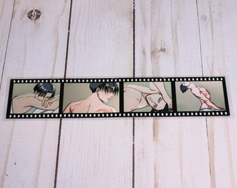 Risque Sexy Anime Marcador Laminado Brillante Marcador Caliente Marcadores Manga Libro Accesorio Animes Regalo