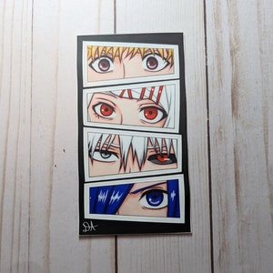 Anime Sticker Sheet 3x5 Waterproof UV resistant vinyl decal Anime Manga Pack