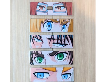 Glossy Laminated Bookmark  Anime Bookmarks Manga