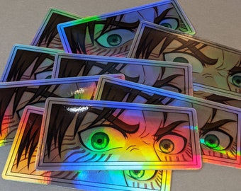 Eren Yeager Sticker Etsy