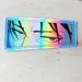 Glossy Holographic Sticker Eyes manga vinyl Anime Manga waterproof decal Stickers Levi 