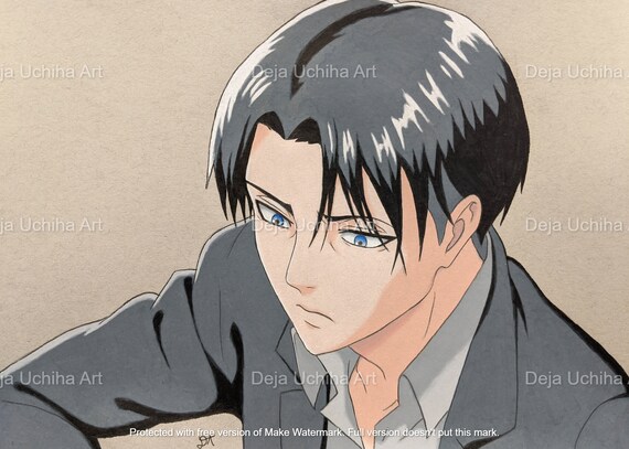 Levi Ackerman Print 5x7 Attack On Titan Shingeki No Kyojin Etsy Levi Ackerman Print 5x7 Attack On Titan Shingeki No Kyojin Etsy