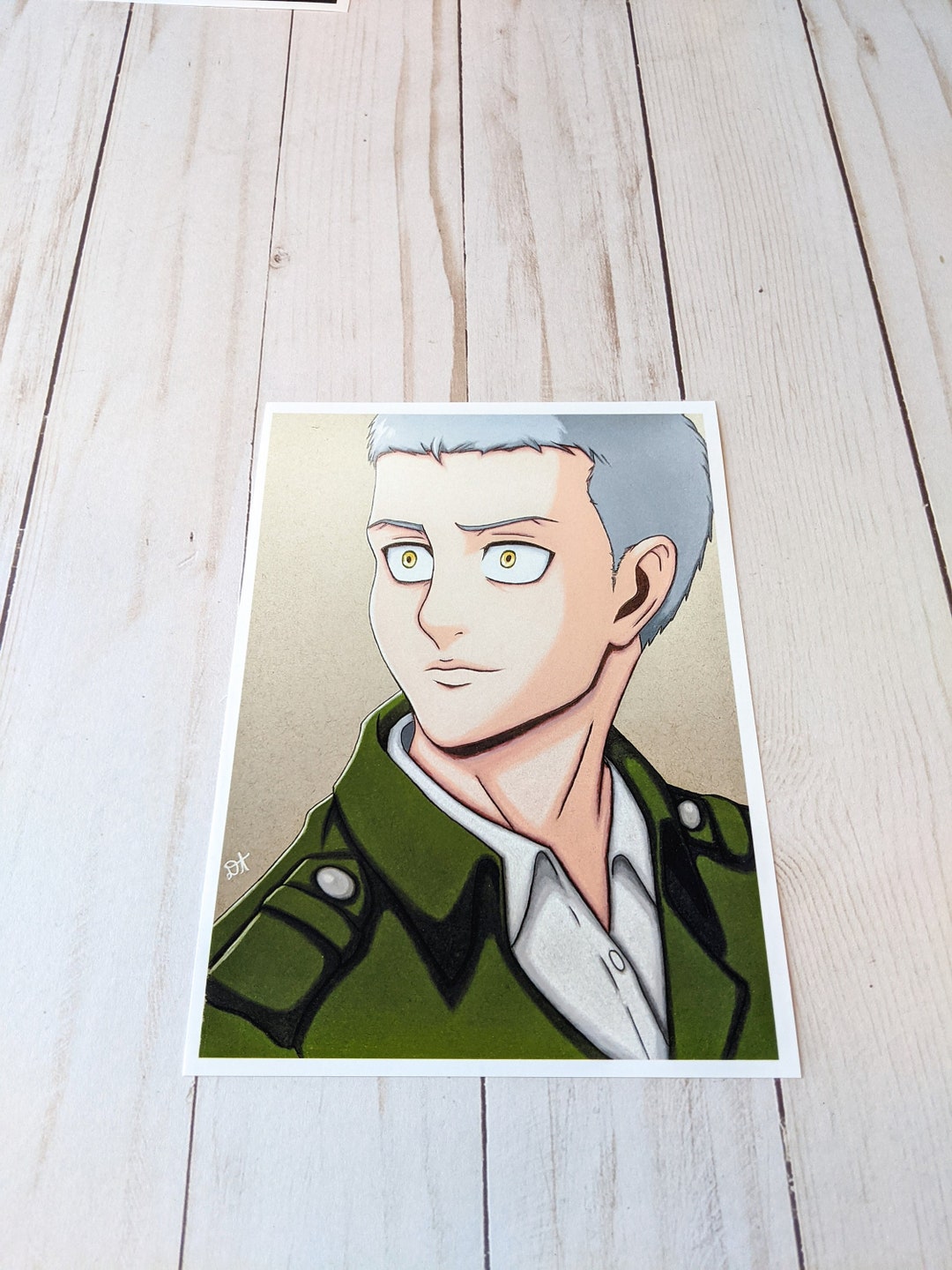 Glossy Art Print Anime Prints Manga Vivid Photo Poster Etsy