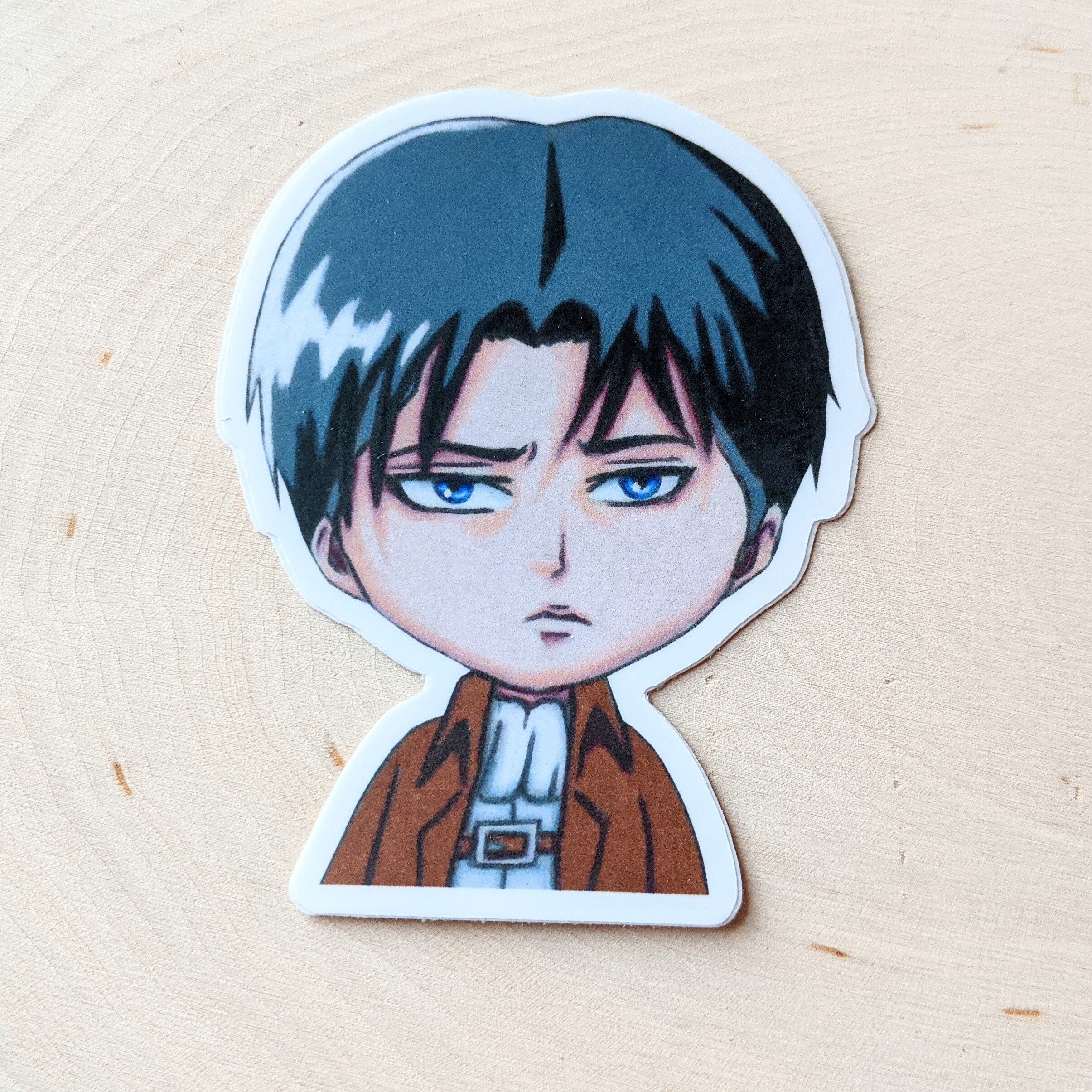 Clearance Chibi Levi Ackerman Sticker Vinyl Baby Heichou 3 Etsy Australia