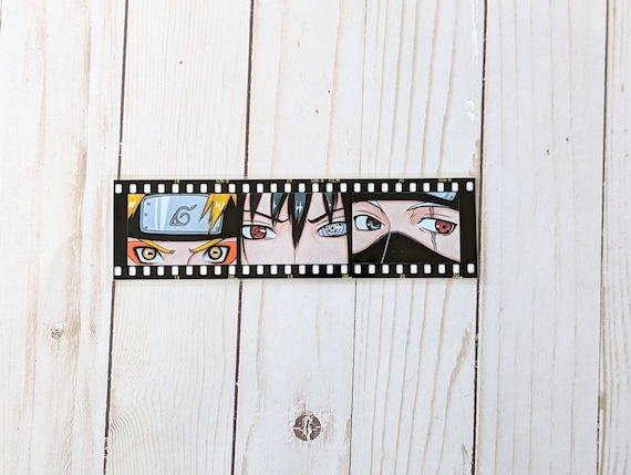 Ninja Film Glossy Laminated Bookmark Unique Anime Bookmark Reading Book