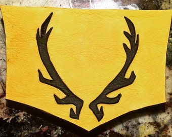 Baratheon House Leather Laced Cuff Bracer