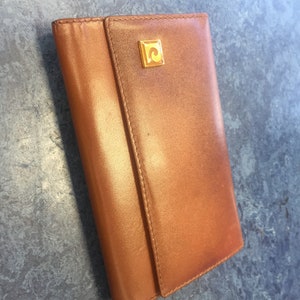 Pierre Cardin Authentique vintage Tan Leather Purse