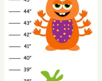 Monster Height Chart