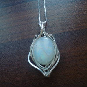 Elven blue Flash fire Moonstone symphony