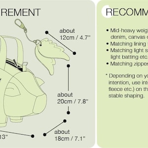 Waffle Patterns pdf sewing patterns / Biggetje, Piggy bank, Novelty bag, Accessory bag, statement bag, animal shaped bag, plushie bag, digital download