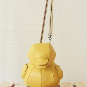 Waffle Patterns pdf sewing patterns / Eendje, rubber duck, Novelty bag, Accessory bag, statement bag, animal shaped bag, plushie bag, digital download