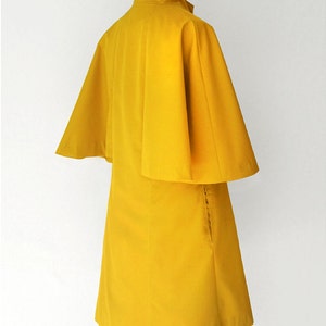 PDF sewing pattern Women Cape Coat -Lemon Pie- (size 34-48) Waffle Patterns