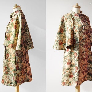 PDF sewing pattern Women Cape Coat -Lemon Pie- (size 34-48) Waffle Patterns