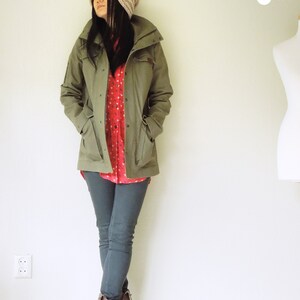 PDF sewing pattern Women Utility Jacket -Tosti- (size 34-48) Waffle Patterns