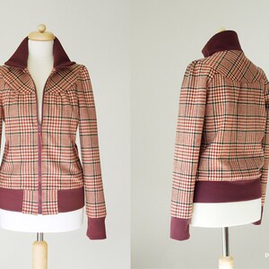 PDF sewing pattern. Women Zipper Blouson -Cookie- (size 34-48) Waffle Patterns