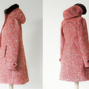 PDF sewing pattern. Women Hooded Coat -Pepernoot- (size 34-48) Waffle Patterns