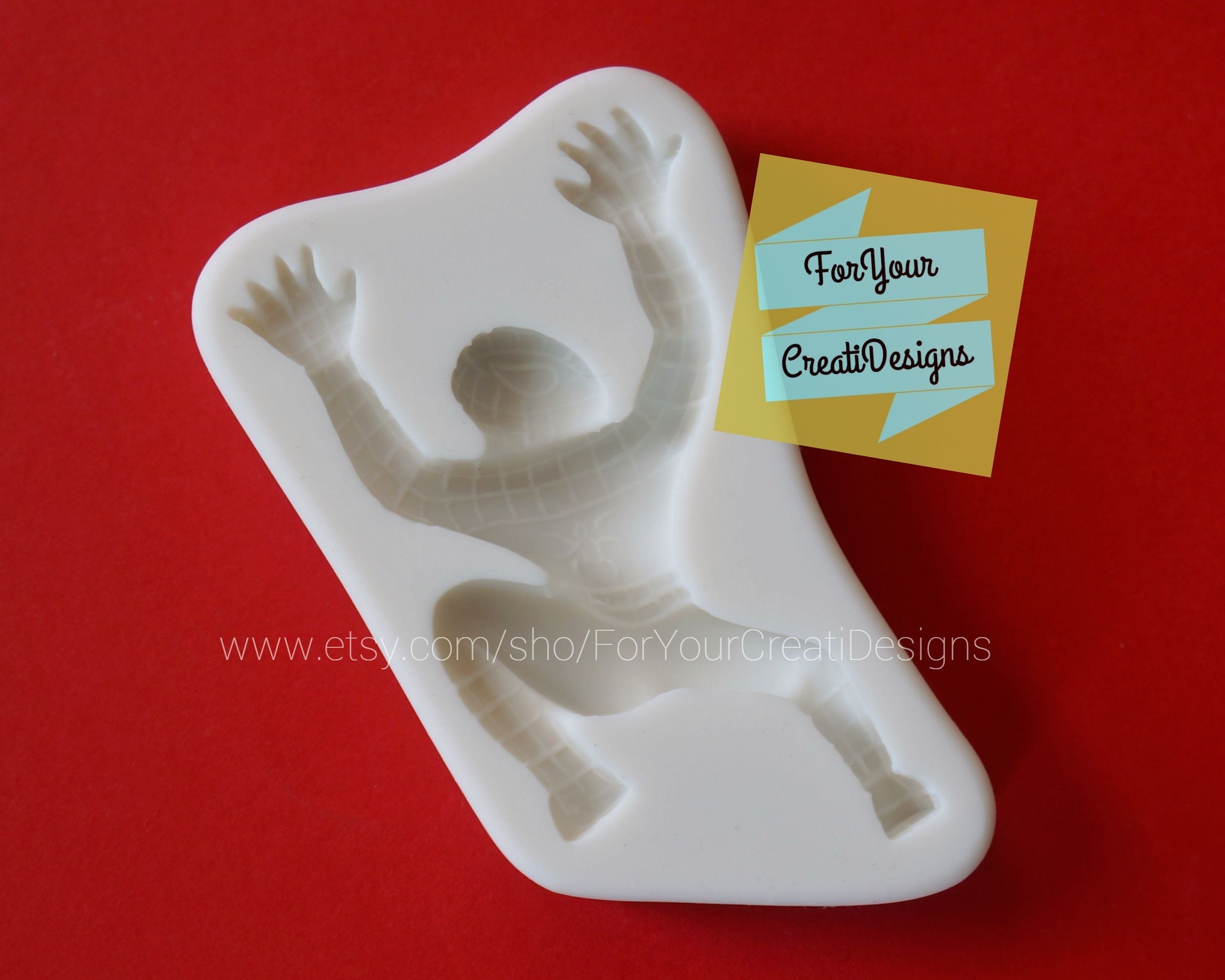 spiderman chocolate molds