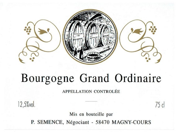 How to read burgundy wine labels