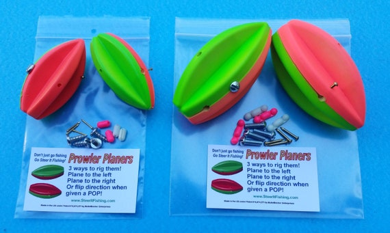 4 Prowler Planers Two 3 and 4 planer Board Bobbers Go STEER IT FISHING -   Ireland