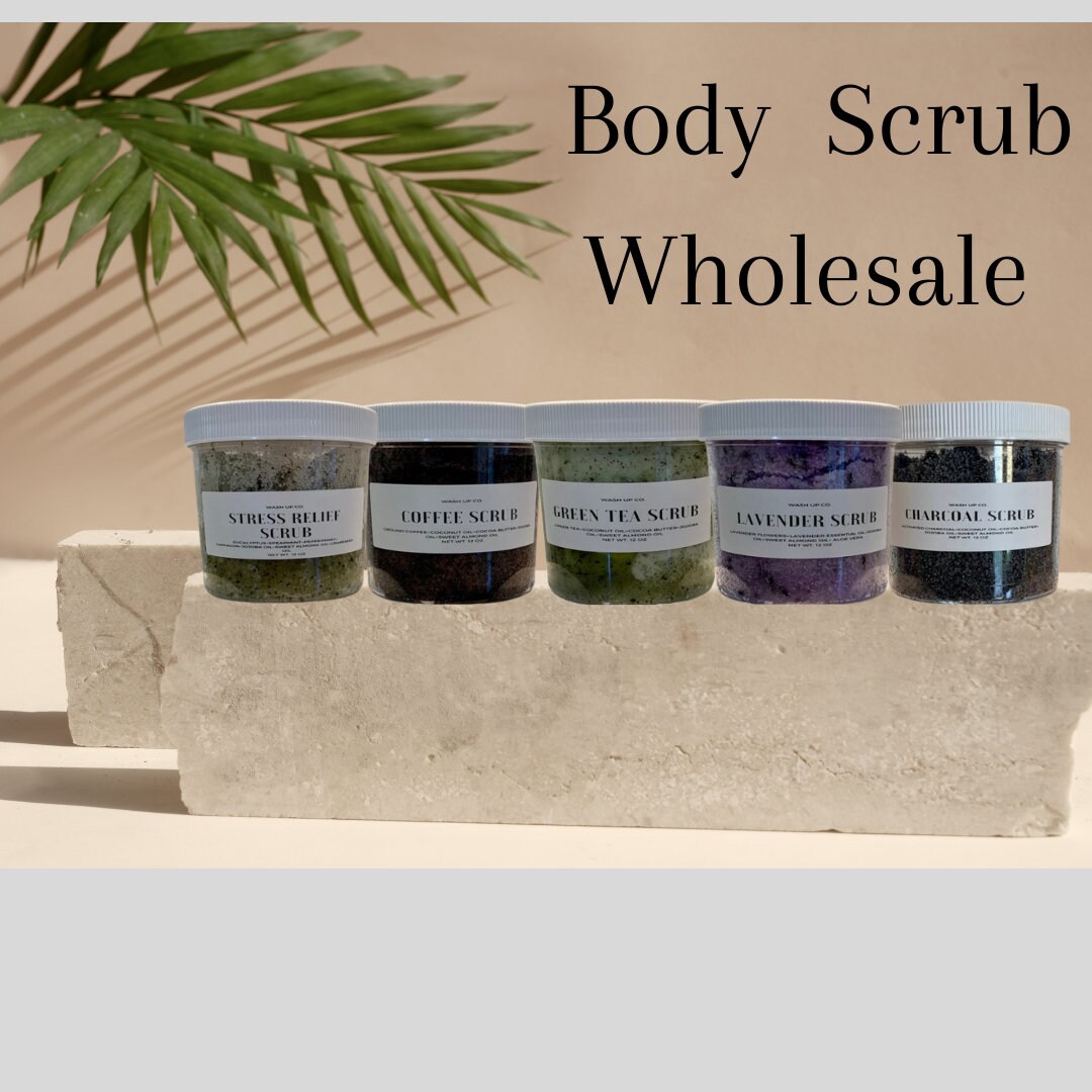 Body Scrub Wholesale No Label Private Label Body Scrub Etsy