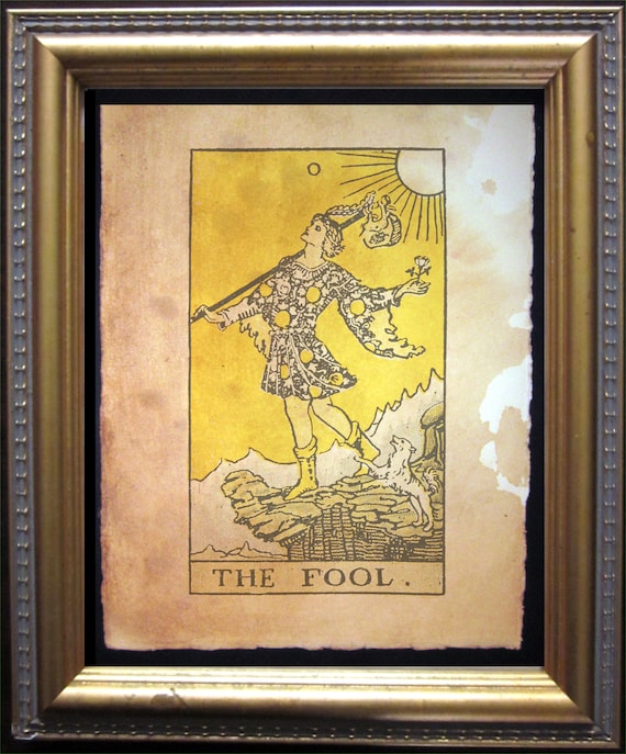 Vintage】 THE AQUARIAN TAROT THE FOOL Vintage】 THE AQUARIAN TAROT