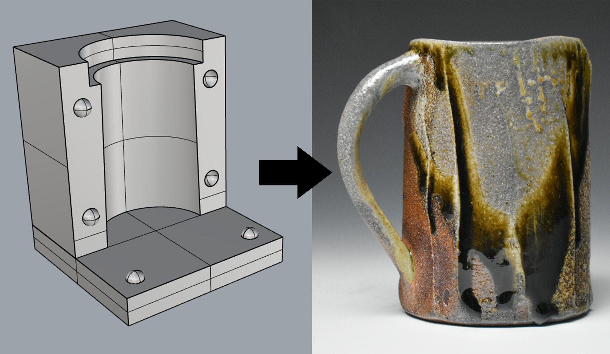Custom Pottery Molds for Slip Casting Etsy