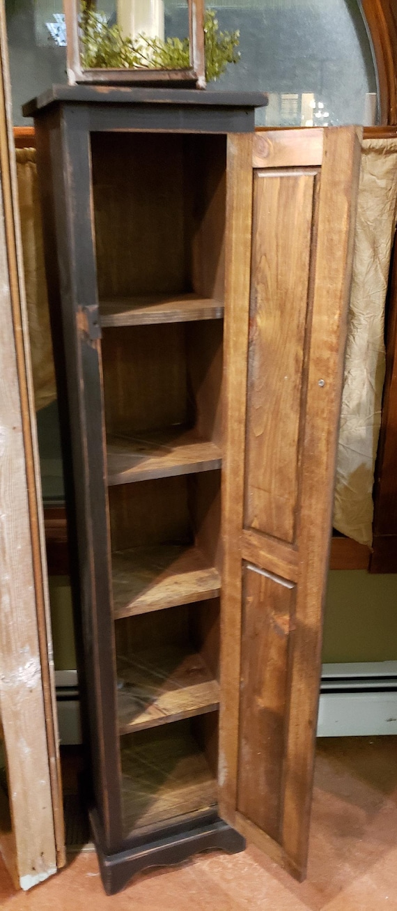 Thin 2024 wood cabinet