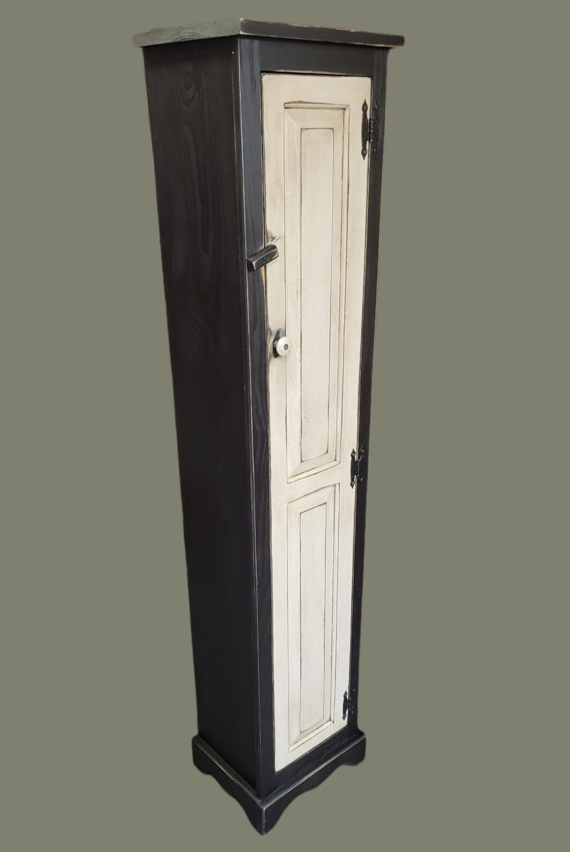 Tall narrow cupboard with door online