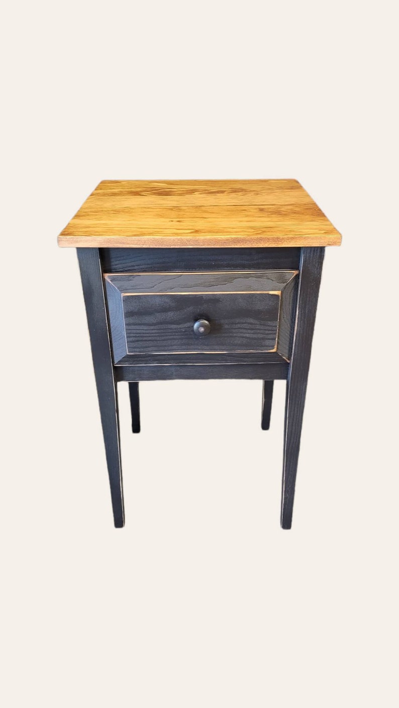 Rustic End Table / Primitive End Tables / Handmade End Tables Etsy