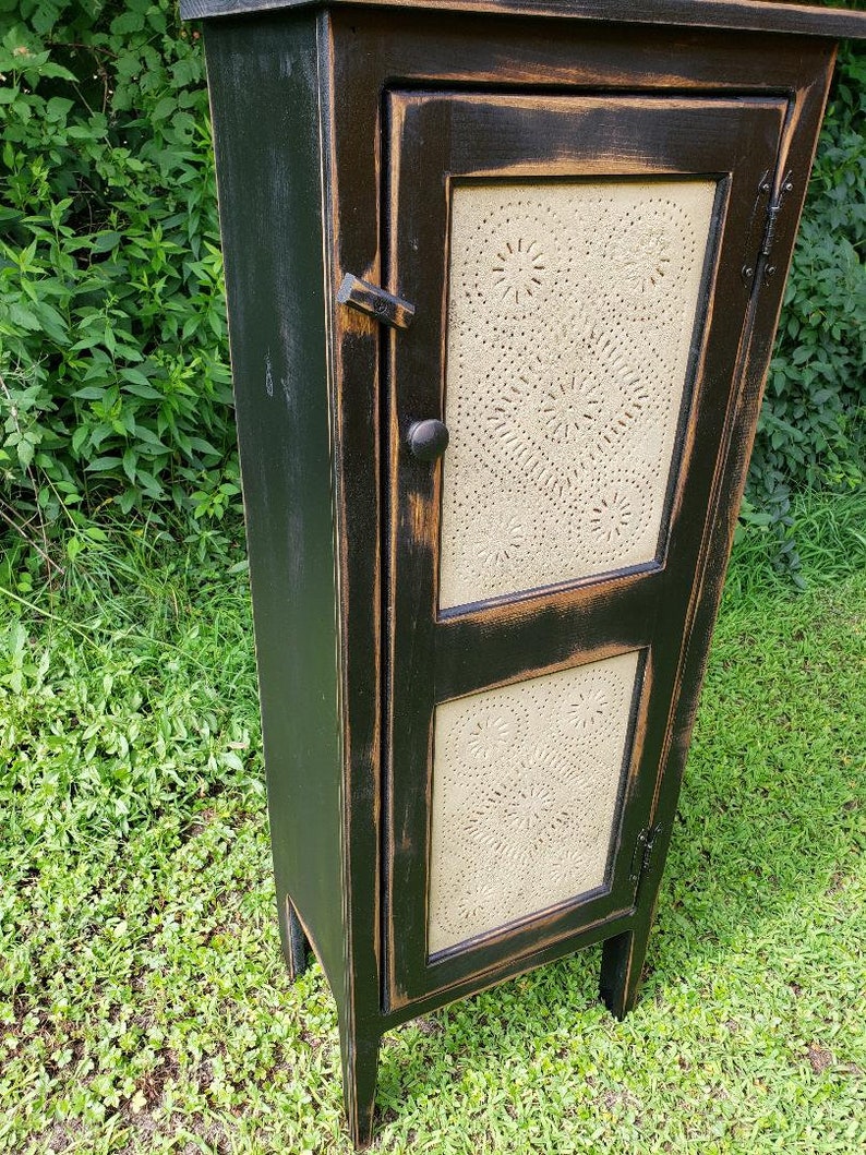 Primitive Single Door Pie Safe Farmhouse Etsy