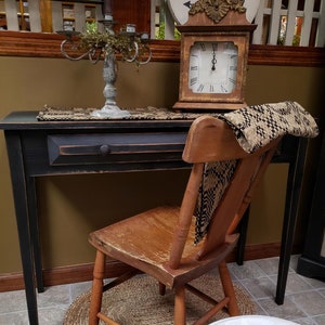 Rustic Distressed Farmhouse Console Table - Versatile Sofa, Media, Entryway, Desk Furniture for Home Decor