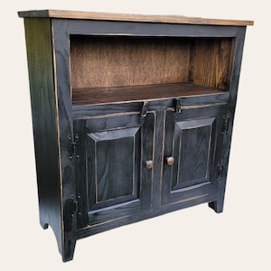 Rustic buffet cabinet / primitive server / small entertainment cabinet