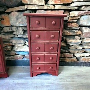 Handmade Apothecary Cabinet , Apothecary Chest , Wooden Kitchen Organizer , Rustic Storage Solution