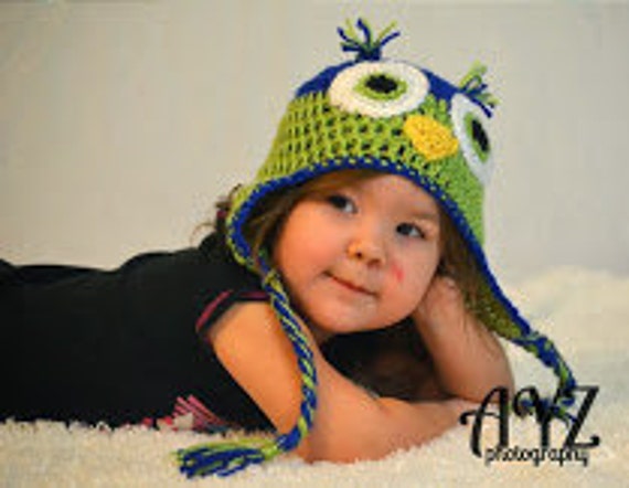 Crochet Pattern Seahawks Hat Bird Hat 
