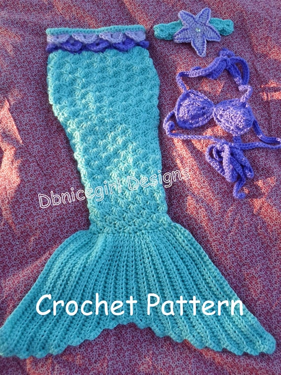 crochet mermaid costume