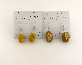 Potato Earrings