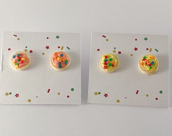 Sugar Cookie Stud Earrings