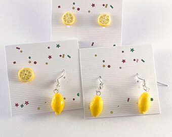 Lemon Earrings