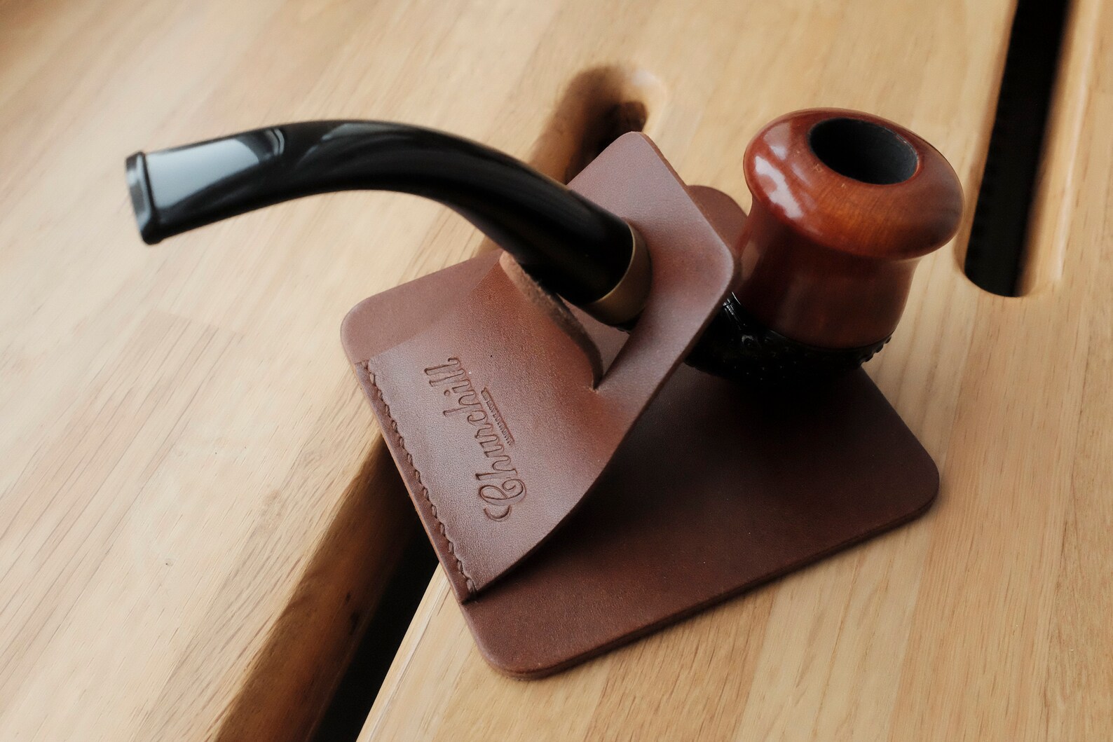 Leather Rest for Pipe Stand for Pipes Holder for Smoking Etsy