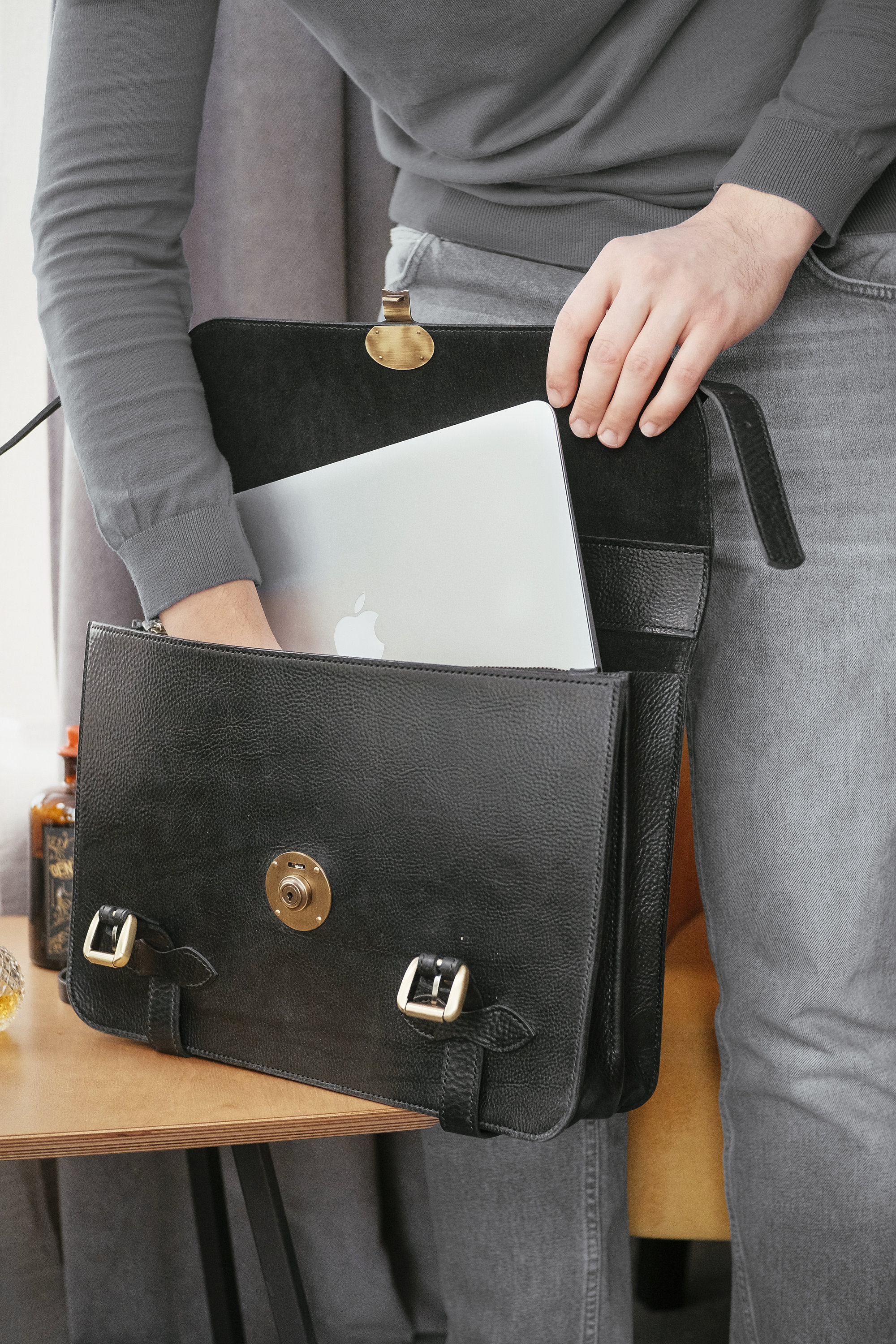 luxury brief case
