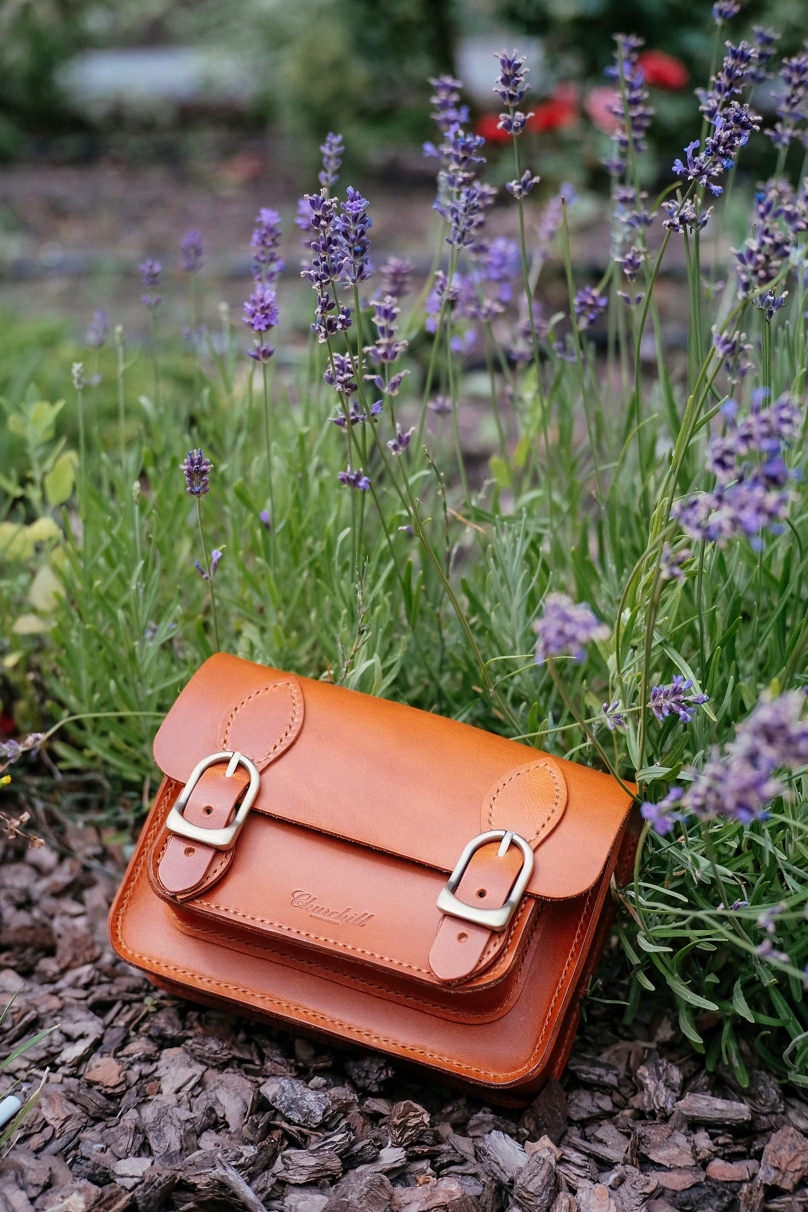 Classic British Satchel Bag Tan Leather Cross Body Bag Etsy