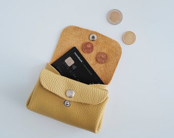 Monedero uva, Monedero para monedas, Monedero pequeño, Monedero mujer, Monedero tarjeta de crédito, Monedero cuero hecho a mano regalo, monedero
